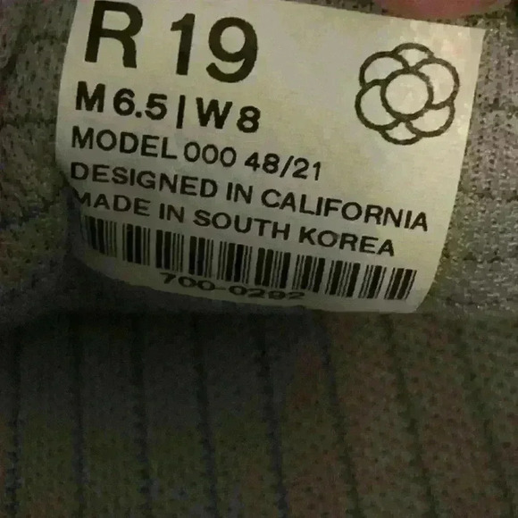 Atoms Model 000 Grey Everyday Shoe, Mens Size 6.5, Womens Size 8 - Picture 10 of 10